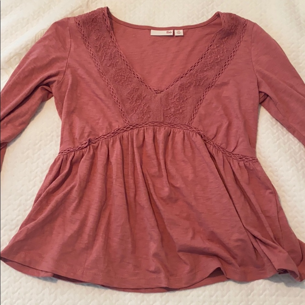 KHOLS really pretty pink top